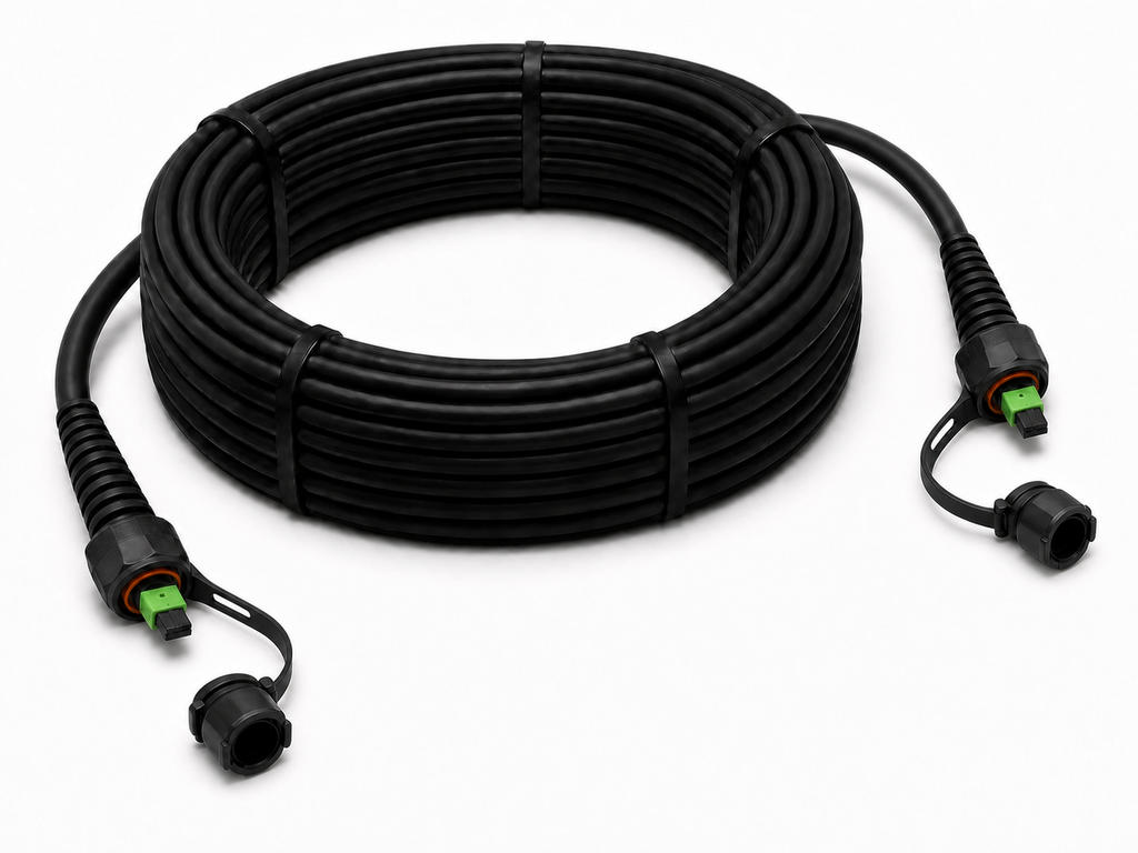 Cable a medida · ODVA IP-MPO · OS2 · 12F · 100 m · Interior/Exterior Armada IP68