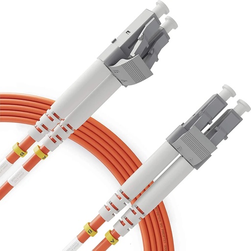 [BTPLCULCU-2DLC-8M] Fiber Patch Cable Multi Mode, OM2 50/125 G.651.1, 3.0mm LSZH  ( 1 Pack ) (LC/UPC, LC/UPC, Duplex, 8 m)