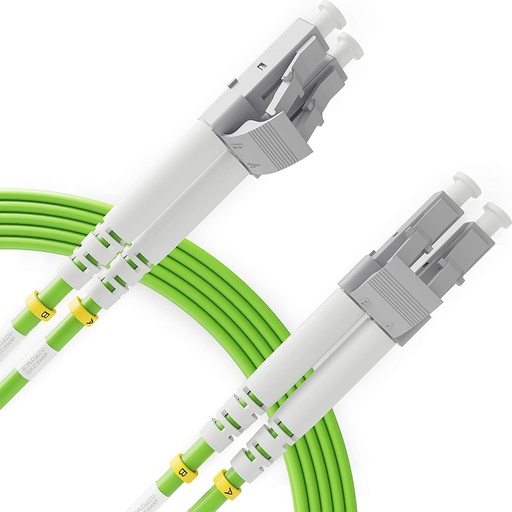 [BTPLCULCU-5DLC-25M] Fiber Patch Cable Multi Mode, OM5 50/125 G.651.1, 3.0mm LSZH  ( 1 Pack ) (LC/UPC, LC/UPC, Duplex, 25 m)