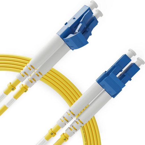 [BTPLCULCU-0DIC-45M] Fiber Patch Cable Single Mode, OS1 9/125 G.657.A2, 3.0mm LSZH  ( 1 Pack ) (LC/UPC, LC/UPC, Duplex, 45 m)