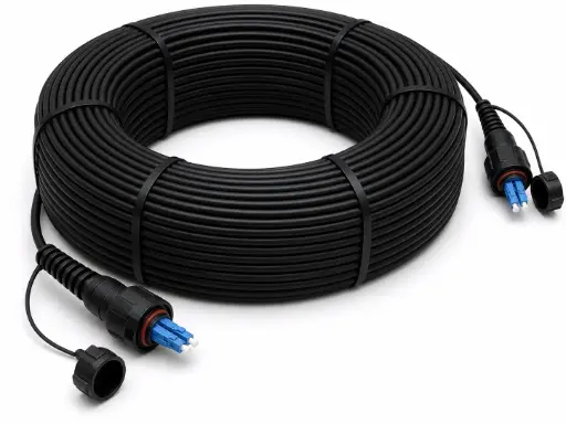 [BTODIPLCALAODIPLCALA-OS22IEAN-100M] Cable a medida · ODVA IP-LC Duplex · OS2 · 2F · 100 m · Interior/Exterior Armada IP68